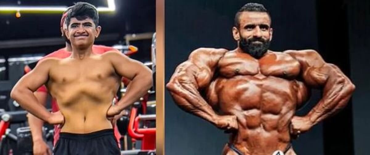 ببینید/ ژنتیک خاص فرزند هادی‌چوپان ارث برده از پدرش