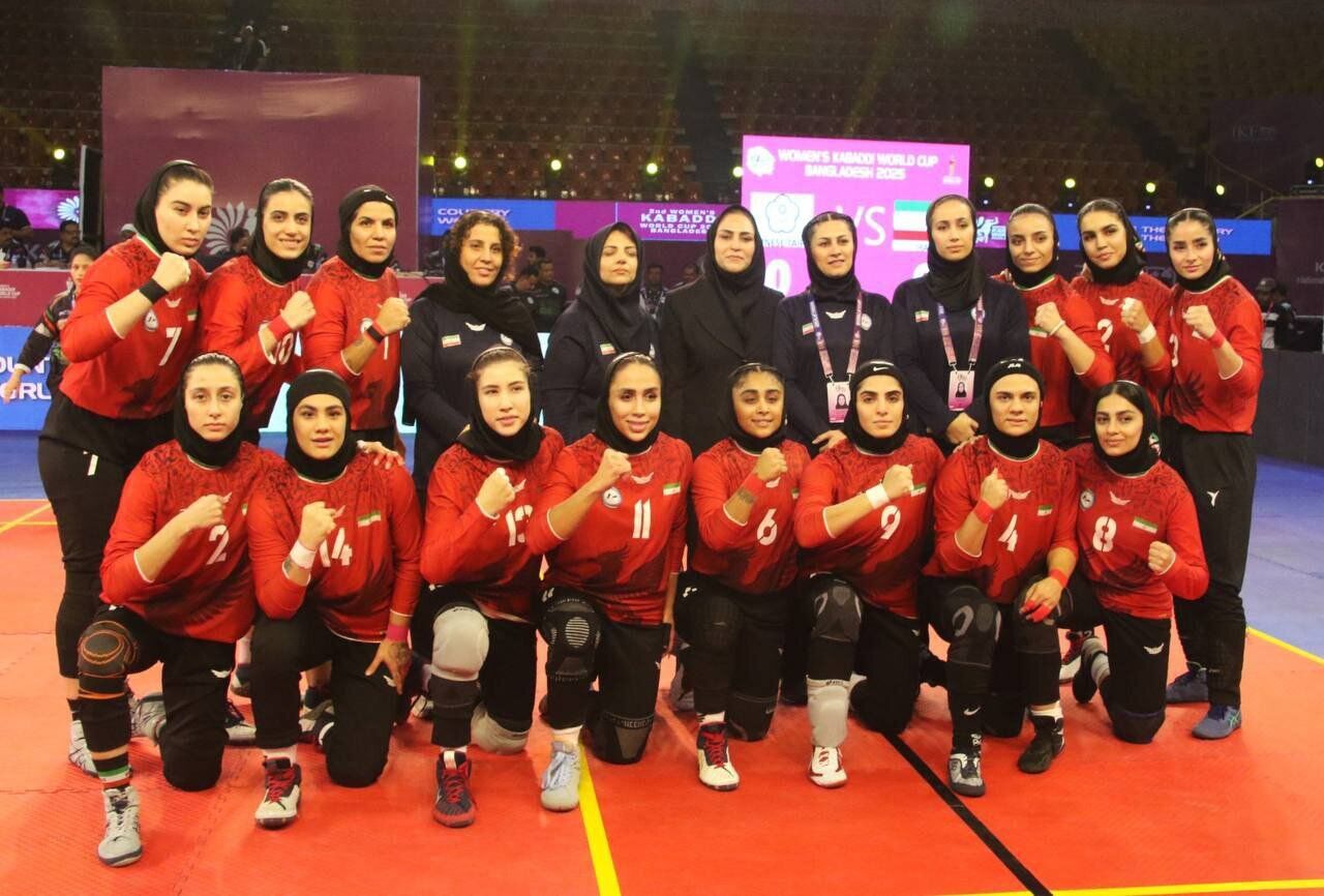 سومی دختران ایران در جهان