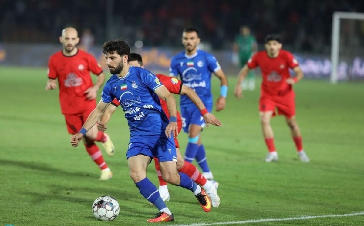 استقلال 0-2 تراکتور ؛ آبی از نفس افتاده!
